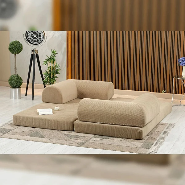 Διθέσιος Καναπές - Κρεβάτι διπλό Cozy σε roll pack 100x200x75cm