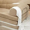 Διθέσιος Καναπές - Κρεβάτι διπλό Cozy σε roll pack 100x200x75cm