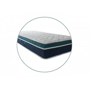 Στρώμα Achaia Strom Cashmere Blue Rainbow υπέρδιπλο 200x190x22cm + Δώρο 2 μαξιλάρια