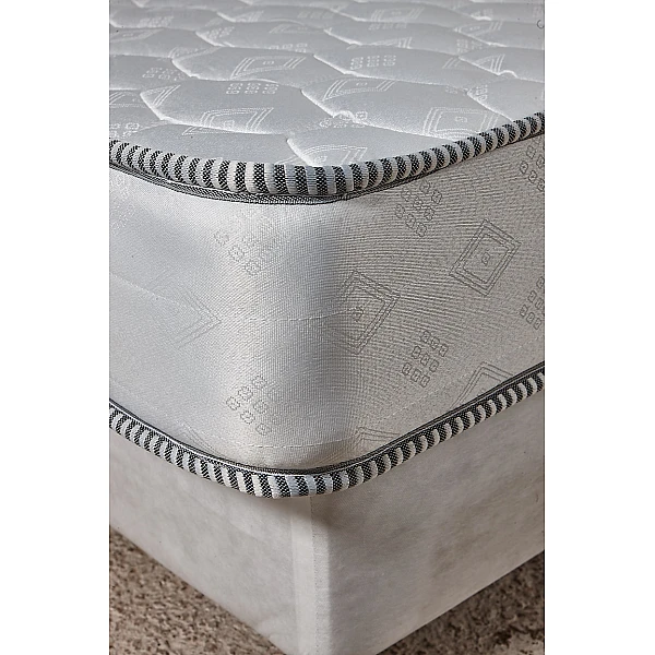 Στρώμα Bs Strom White Relax Orthopedic Ημίδιπλο 130x190x19cm - Ελληνικής κατασκευής