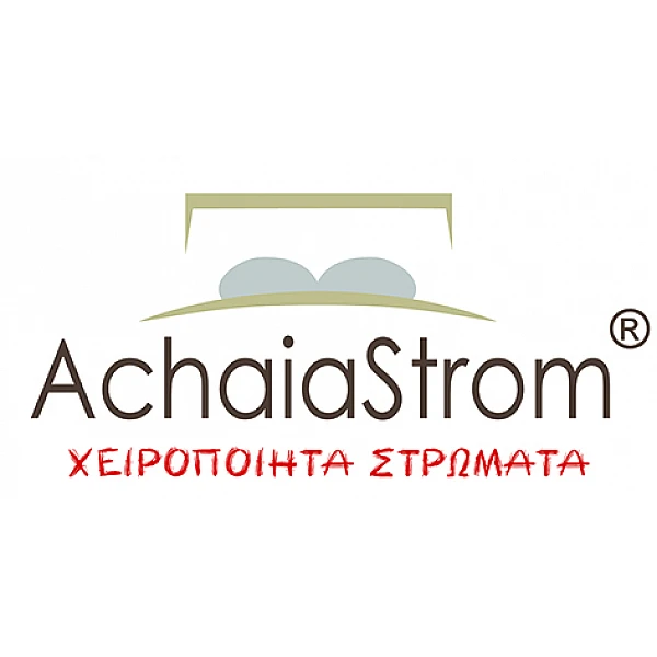 Ανώστρωμα Achaia Strom Llenar μονό 90x190x4cm - Ελληνικής κατασκευής